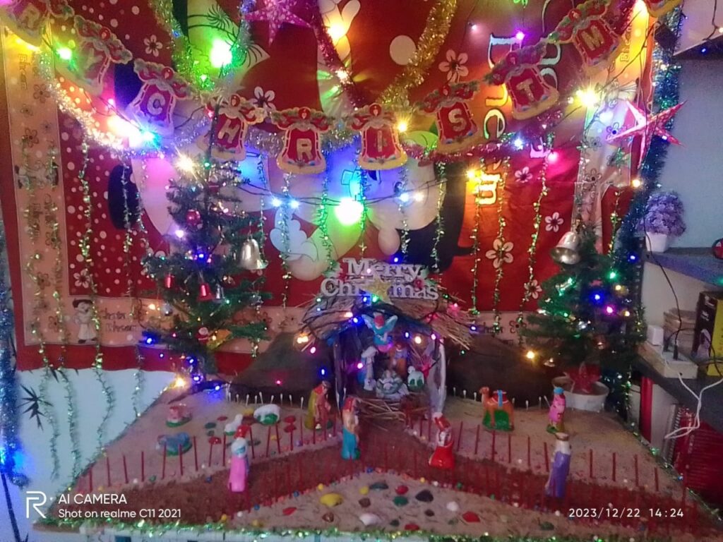 Gates Institute Honnavar Christmas Crib