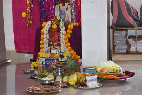 Gates Institute Honnavar Vara Maha Laxmi Pooje