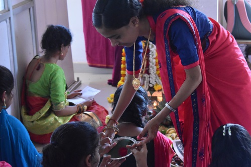 Gates Institute Honnavar Vara Maha Laxmi Pooje