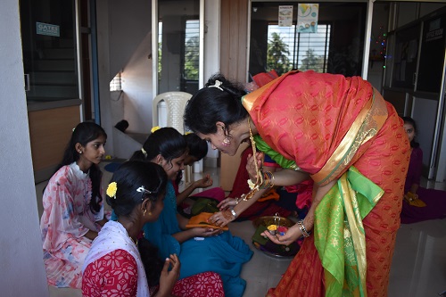 Gates Institute Honnavar Vara Maha Laxmi Pooje